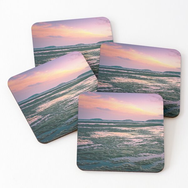 Item preview, Red sunset on the Warren beach designed and sold by Turtle  Photography.