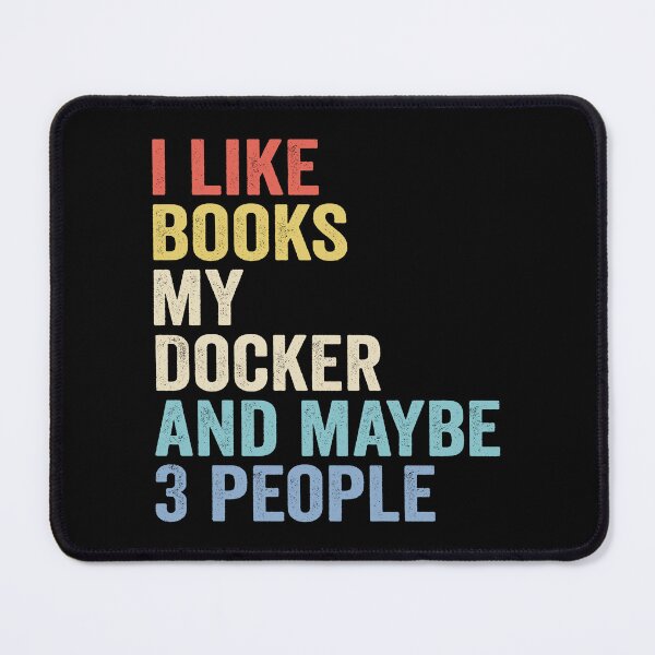 Item preview, Docker Dog Lover Gift, Cute Book Dogs Lover - Bookish designed and sold by vzrnmichsudops.