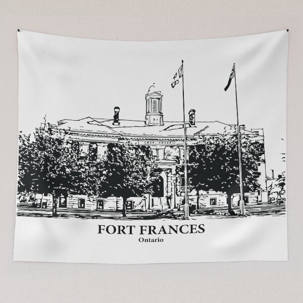 Artikelvorschau, Fort Frances – Ontario entworfen und verkauft von Lakeric Cityscapes.