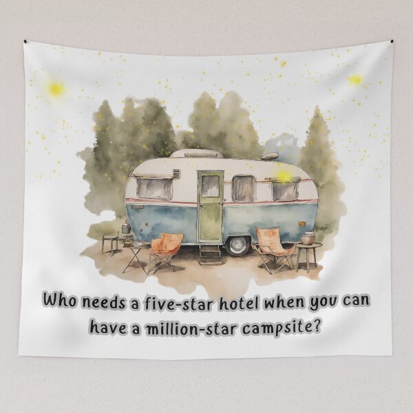 Item preview, Million Star Campsite designed and sold by NDMDesignStudio.
