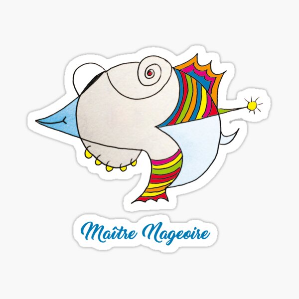 Maître Nageoire Sticker