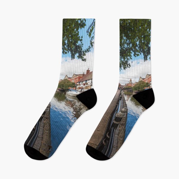 Artikelvorschau, Lincoln, Fluss Witham, Fossdyke Navigation entworfen und verkauft von Paul Thompson Photography.