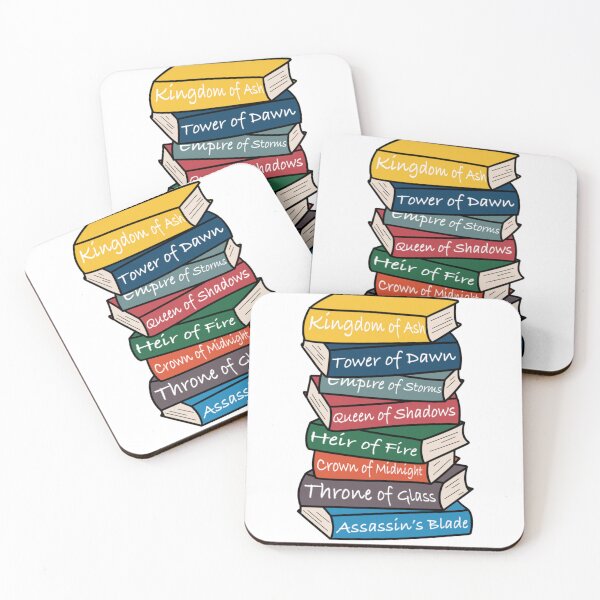 Item preview, THRONE OF GLASS by Sarah J Maas Bookstack designed and sold by Therandomreader.