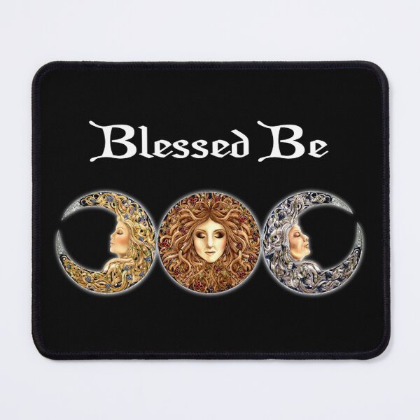 Item preview, Triple Moon Goddess Wiccan Pagan Blessed Be designed and sold by Atteestude.