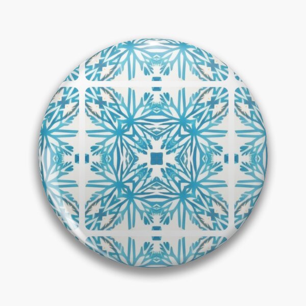 Item preview, Geometric Snow Pattern BLUE designed and sold by Motility.
