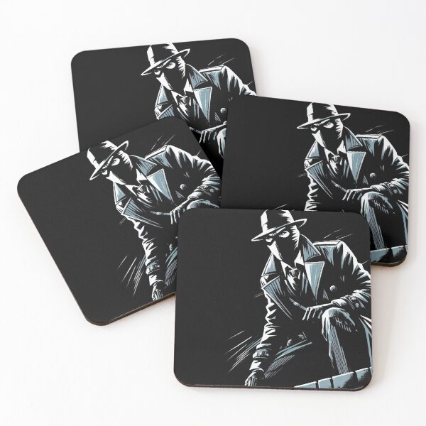 Item preview, Noir Thief on the Rooftop [Vintage, Retro] designed and sold by RESToRAPTOR.