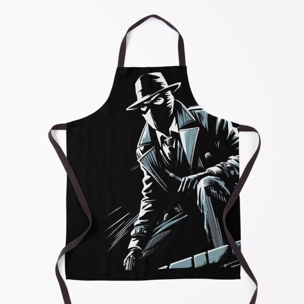 Item preview, Noir Thief on the Rooftop [Vintage, Retro] designed and sold by RESToRAPTOR.