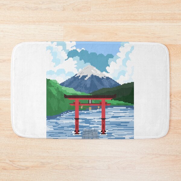 Item preview, Torii Gate with fujiyama designed and sold by Ekira Pop Pixel.