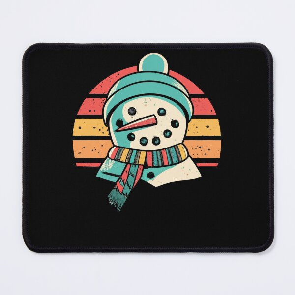 Item preview, Vintage colors sunset and snowman designed and sold by desinganddecor.