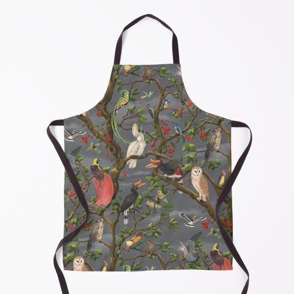 Artikelvorschau, Birds of the World Animalier-Druck auf Grau entworfen und verkauft von vinpauld.