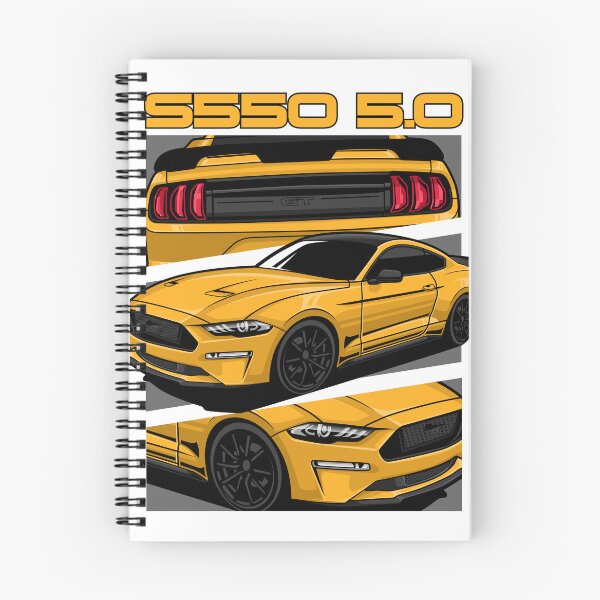 Item preview, Ford Mustang GT S550 5.0 Yellow designed and sold by vektoranda.