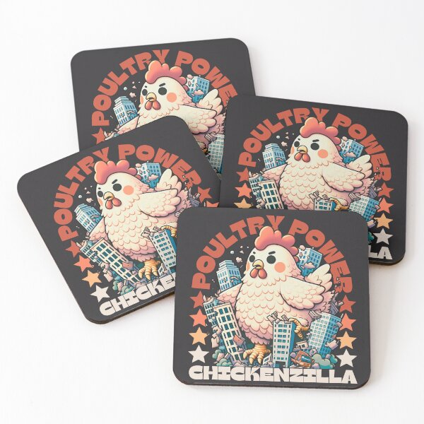 Item preview, Chickenzilla T-Shirt: Rule the Roost with Poultry Power! designed and sold by SmallBoY1996.
