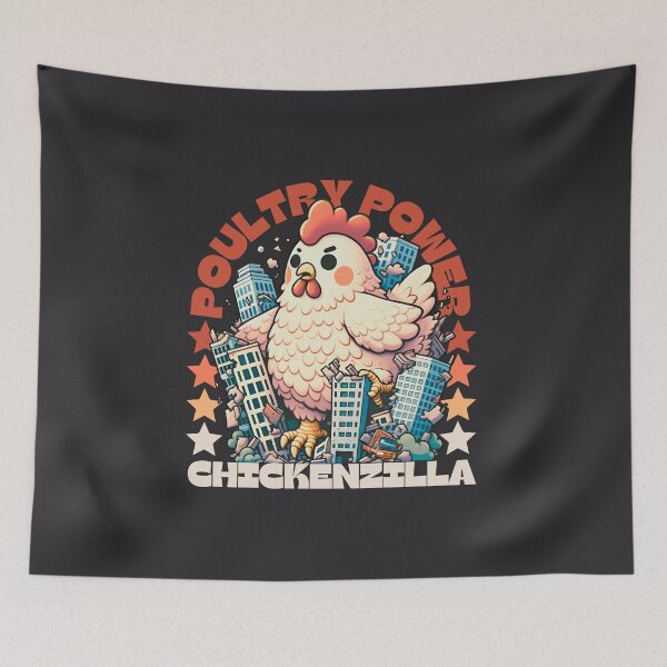 Item preview, Chickenzilla T-Shirt: Rule the Roost with Poultry Power! designed and sold by SmallBoY1996.
