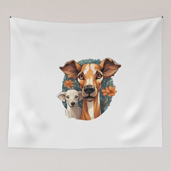 Aperçu de l'œuvre Chien et girafe créée et vendue par ArteeInnovation.