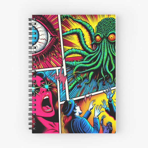 Item preview, Trippy Psychedelic Attack Of Cthulhu designed and sold by AIPixelMaster.