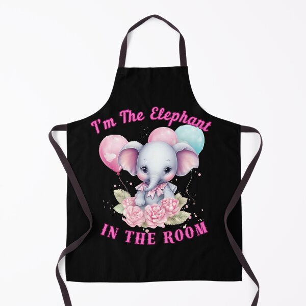 Item preview, I’m The Elephant In The Room. elephant head designed and sold by ElephantVibes.