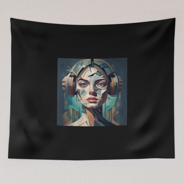 Item preview, Modern impasto art designed and sold by Blue Eye.
