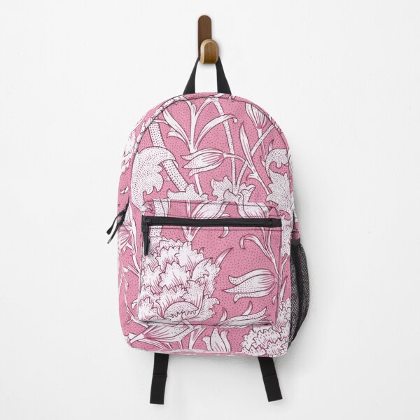 Item preview, William Morris Pink Floral Pattern designed and sold by InteriorRefine.