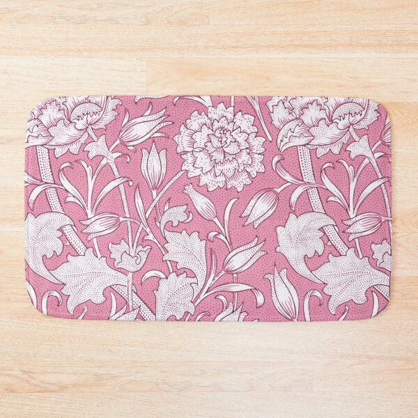Item preview, William Morris Pink Floral Pattern designed and sold by InteriorRefine.