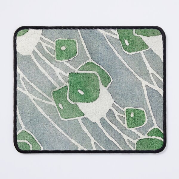 Item preview, Vintage Grey, Green and White Abstract Watercolour | P10 designed and sold by Piccolo Fiore Prints.