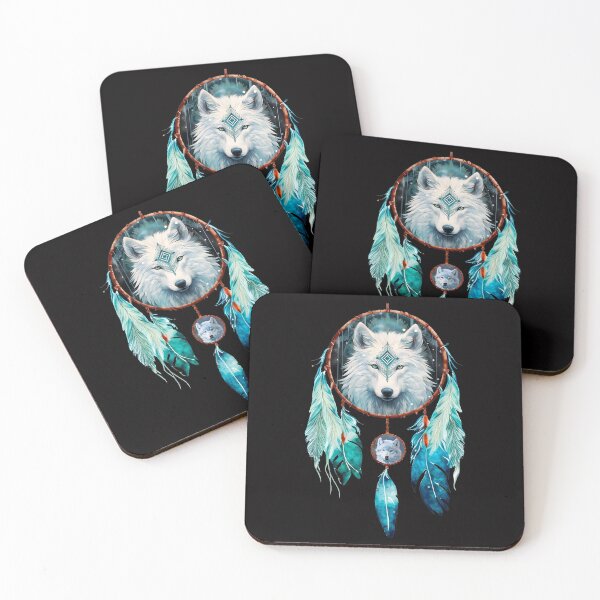 Item preview, Wolf Dreamcatcher designed and sold by Karen Wood.