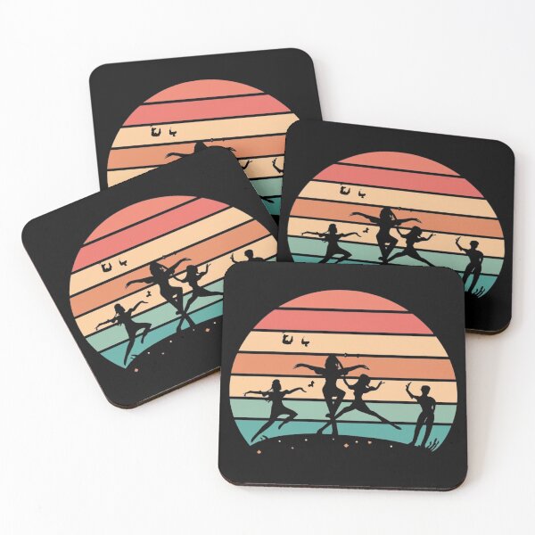 Item preview, Vintage colors sunset and cabin in the forest designed and sold by desinganddecor.