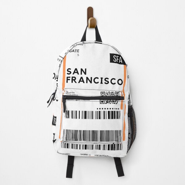 Item preview, San Francisco, California USA Airplane Boarding Pass designed and sold by RoamInk.