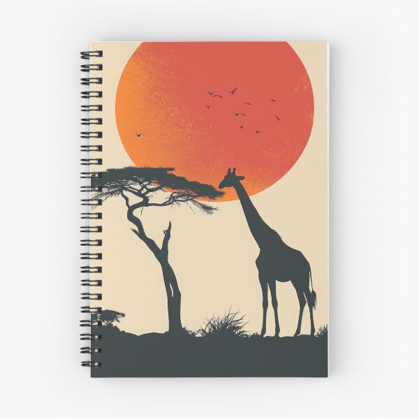 Item preview, Giraffe At African Sunset designed and sold by Scraponzo.