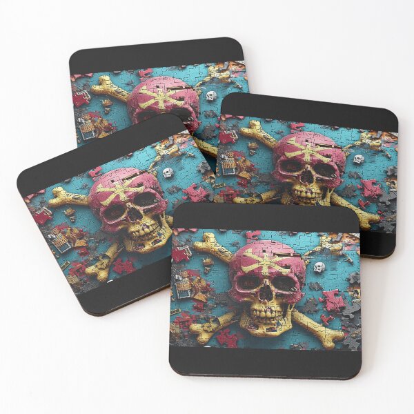 Item preview, Cyber skull Mouse Pad Mat 1 designed and sold by Charlies-Artbox.