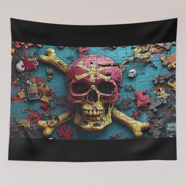 Item preview, Cyber skull Mouse Pad Mat 1 designed and sold by 3 CITIES.
