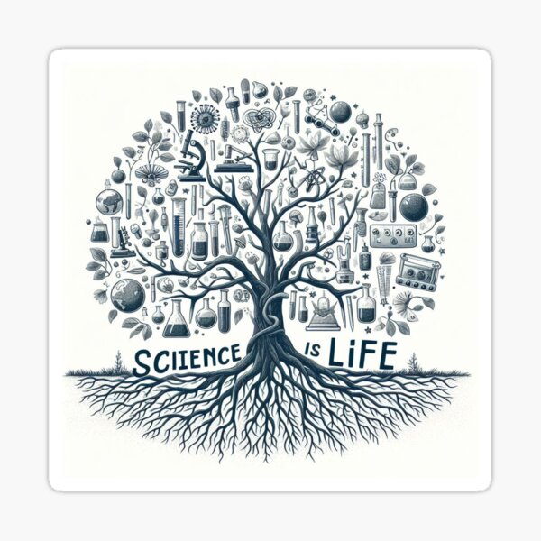 Item preview,   Science is life designed and sold by sevenmountains.