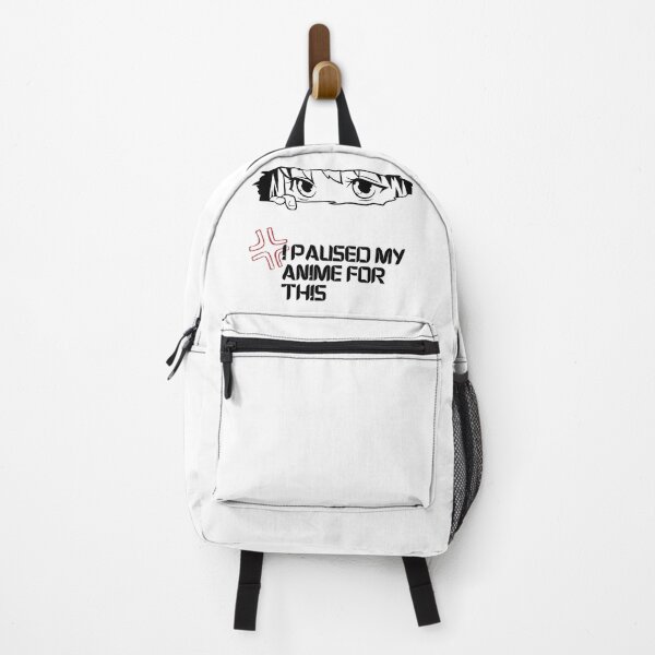 Item preview, I Paused My Anime for This designed and sold by ASHBooksnThings.