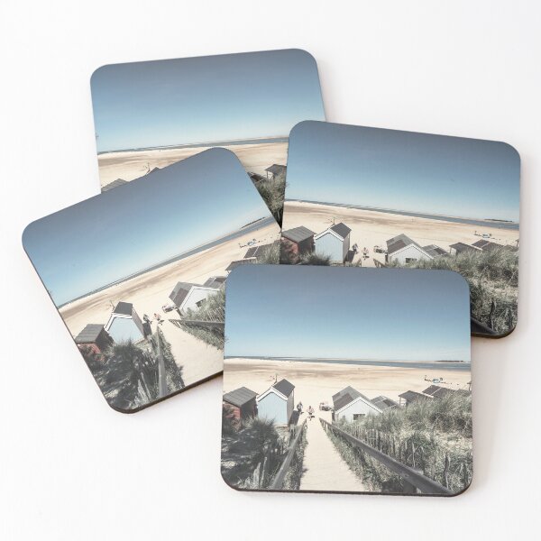 Item preview, The Beach at Wells nest the sea  designed and sold by hawkie.