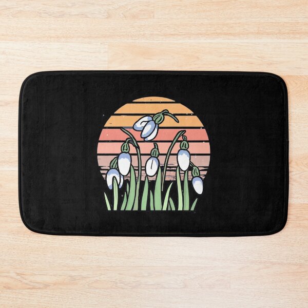 Item preview, Vintage colors sunset and first spring flowers - first day of spring designed and sold by desinganddecor.