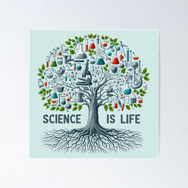 Item preview, Science is life designed and sold by sevenmountains.