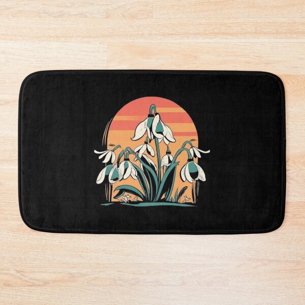Item preview, Vintage colors sunset and first spring flowers - first day of spring designed and sold by desinganddecor.