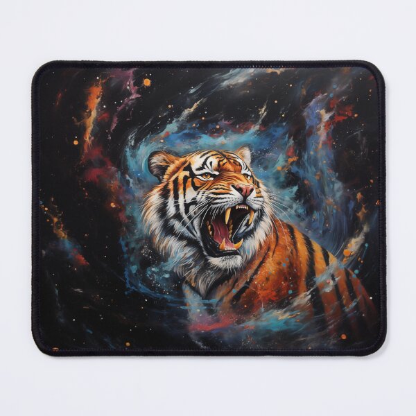 Item preview, Cosmic Tiger designed and sold by LivingArtClips.