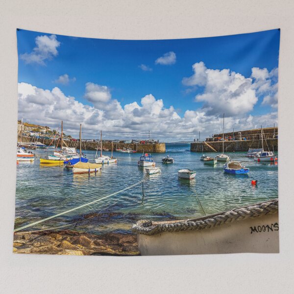 Item preview, Mousehole Harbour, Cornwall, England designed and sold by Paul Thompson Photography.