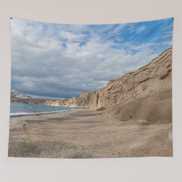 Item preview, Vlychada Beach, sand dunes, Santorini, Greece designed and sold by SafariByMarisa.