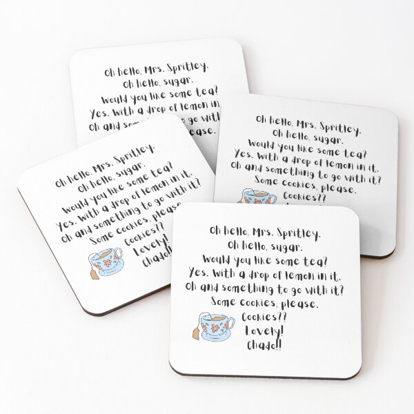 Item preview, Oh Hello Mrs Spritley K3G Quote designed and sold by DesignJiggy.