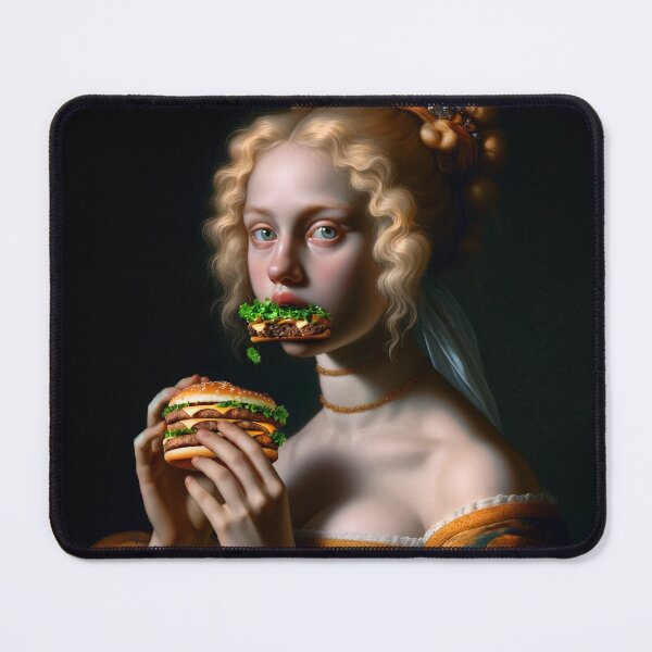 Artikelvorschau, Veränderte Kunstfrau mit Hamburger entworfen und verkauft von PyxieZen.