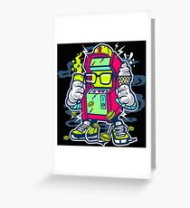 Game Machine Greeting Card