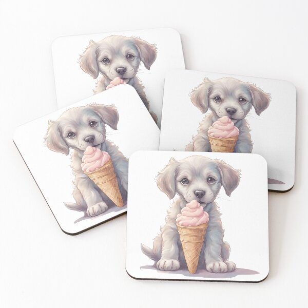 Item preview, Ice Cream Puppy designed and sold by LittleGoblinPrs.