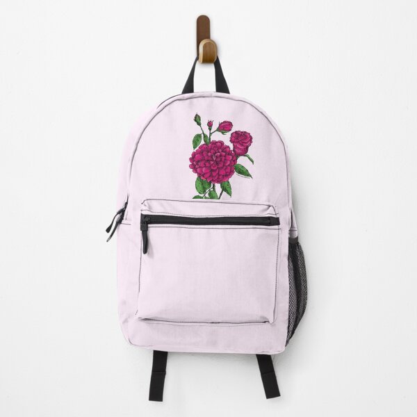 Item preview, Deep Pink Flat Rose Bloom Full 26-40 Petals In 3+ Rows designed and sold by Rachael Taylor.