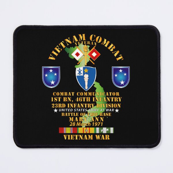 Item preview, Army - Battle for FSB Mary Ann - Combat Commo - 1st Bn 46th Infantry w VN SVC designed and sold by Military Insignia Products.