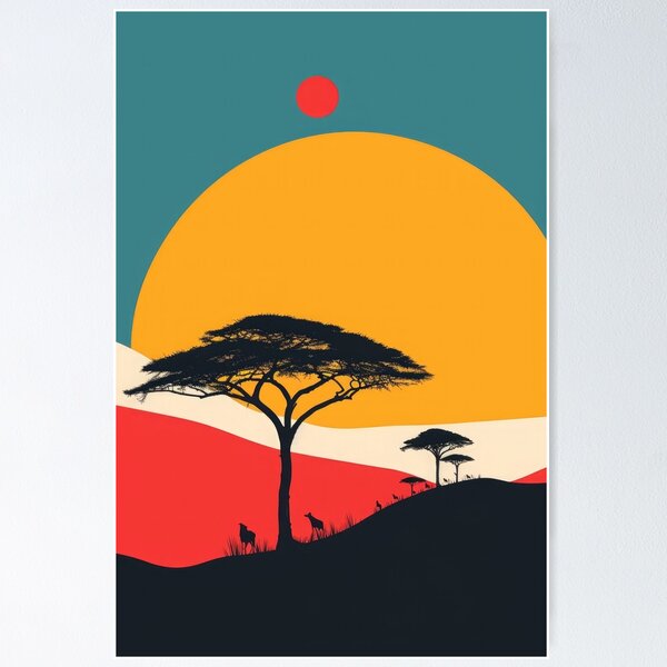 Item preview, Un hermoso día en África designed and sold by Scraponzo.