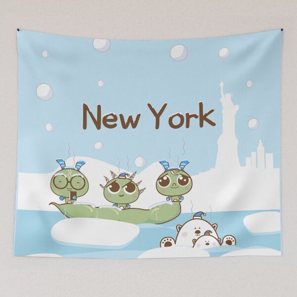 Item preview, Winter in New York City designed and sold by mimiforest.