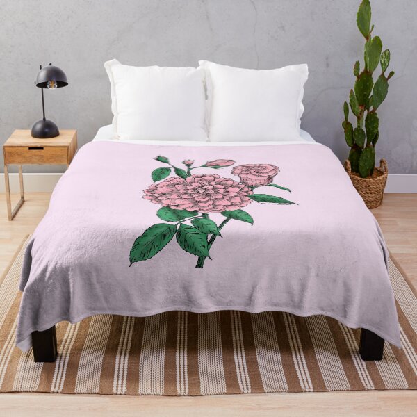 Item preview, Light Pink Flat Rose Bloom Full 26-40 Petals In 3+ Rows designed and sold by Rachael Taylor.