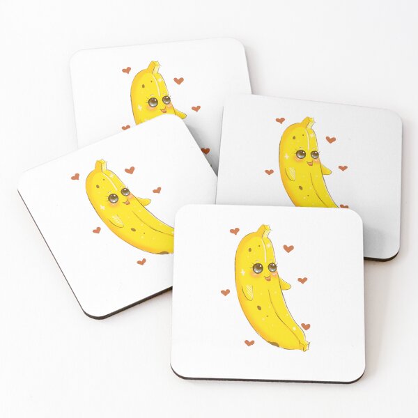 Item preview, banana lovers/ Kawaii banana/ cute banana designed and sold by ZolliArt.