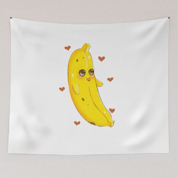 Item preview, banana lovers/ Kawaii banana/ cute banana designed and sold by ZolliArt.